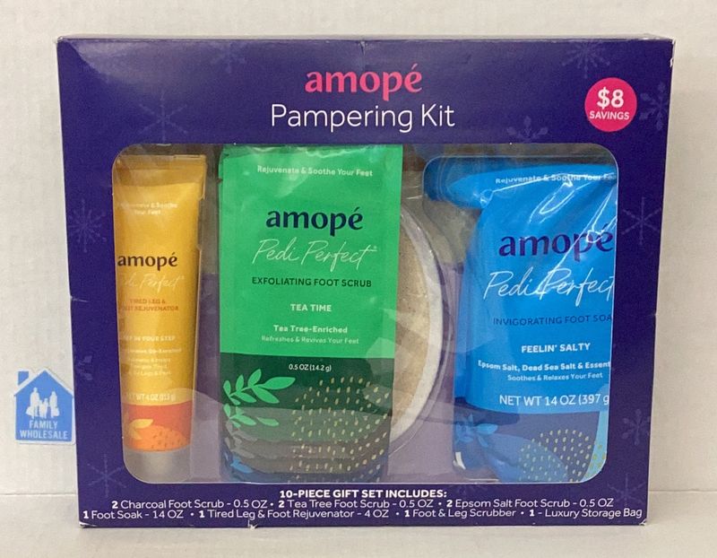 Amope Pampering Kit 10 Piece Gift Set