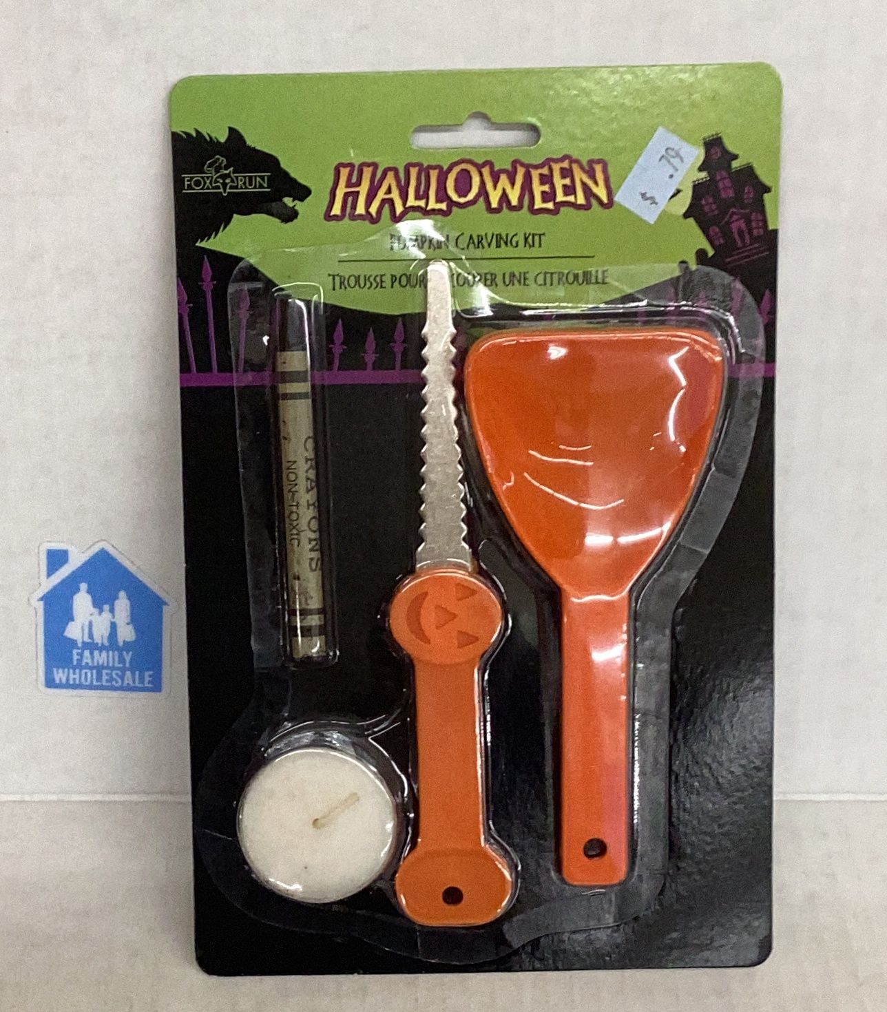 Fox Run Halloween Pumpkin Carving Kit