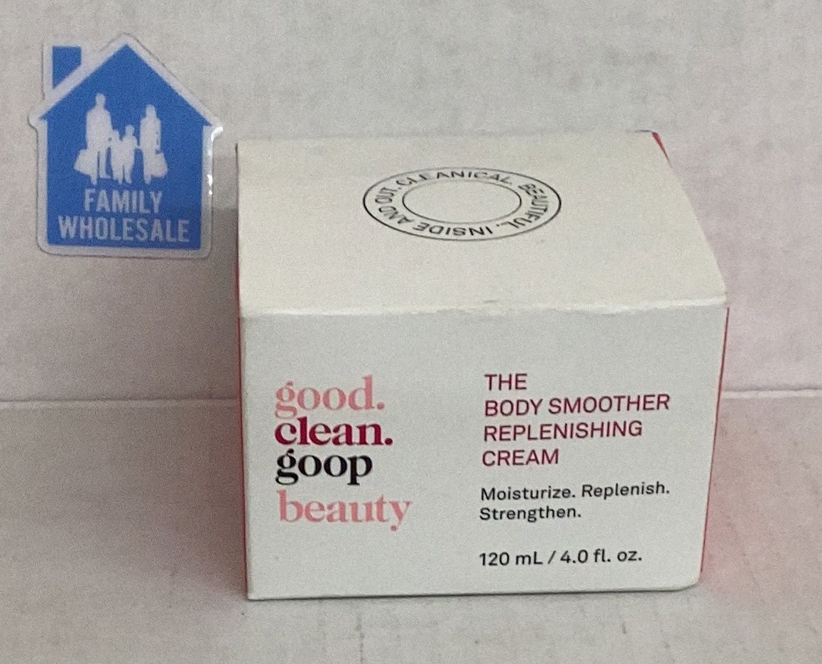 good. clean. goop beauty The Body Smoother Replenishing Cream 4 fl oz