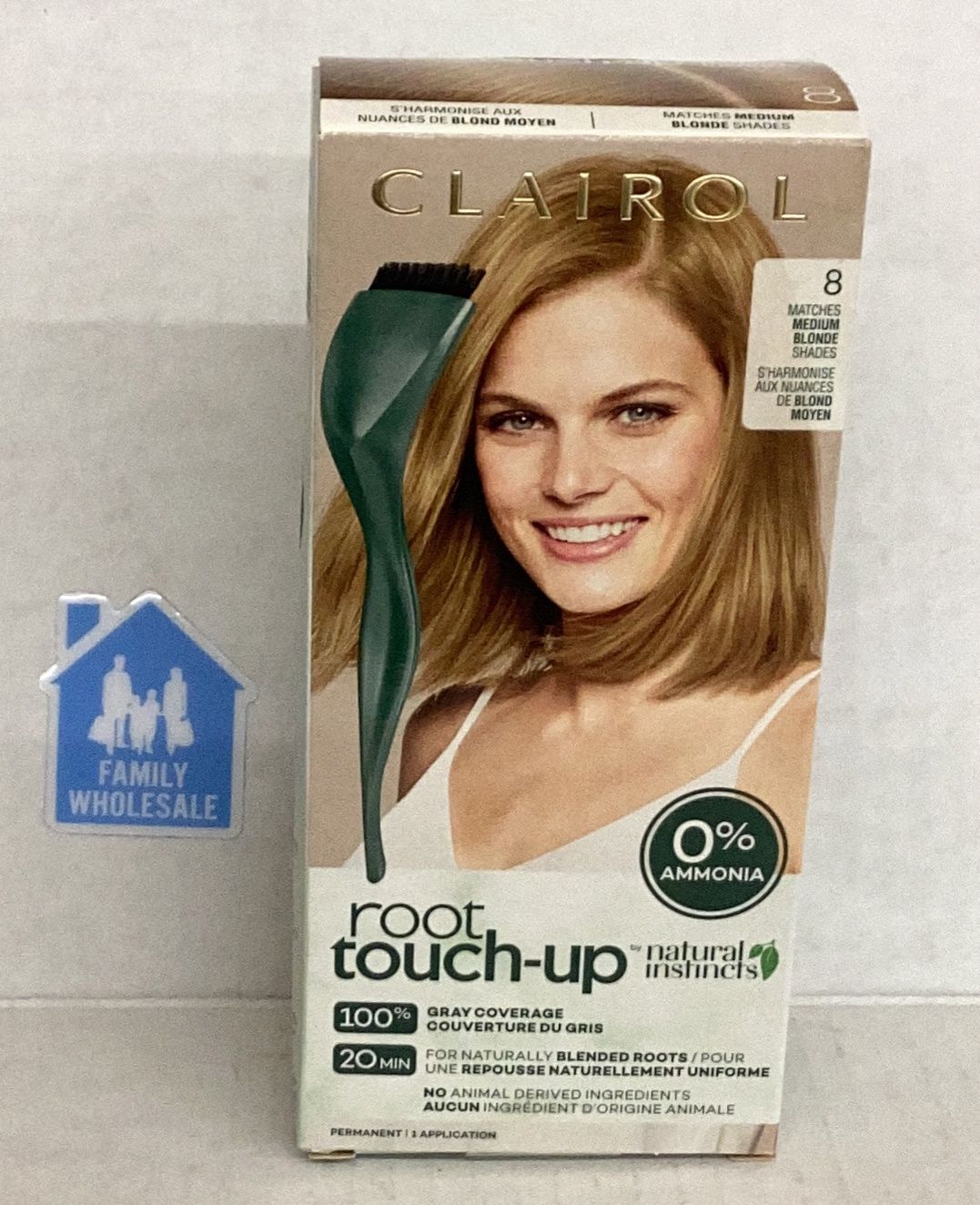 Clairol Root Touch-up by Natural Instincts 8 Matches Medium Blonde Shades