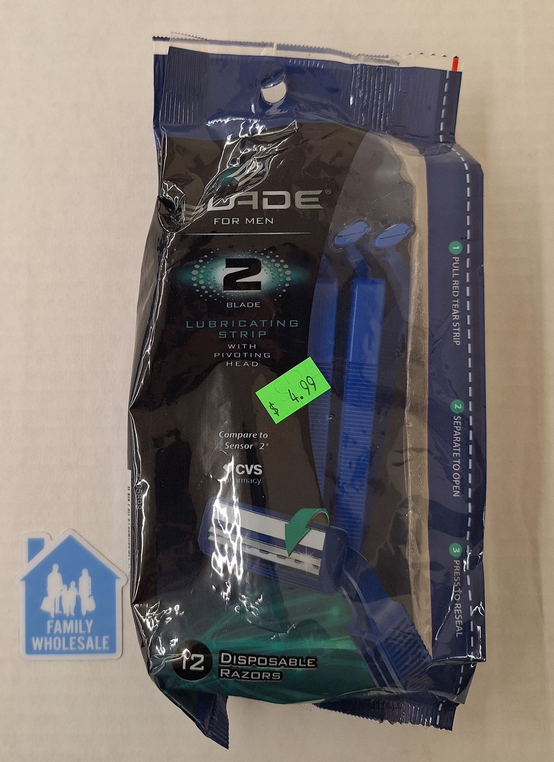BLADE RAZOR LUBRICATING STRIP