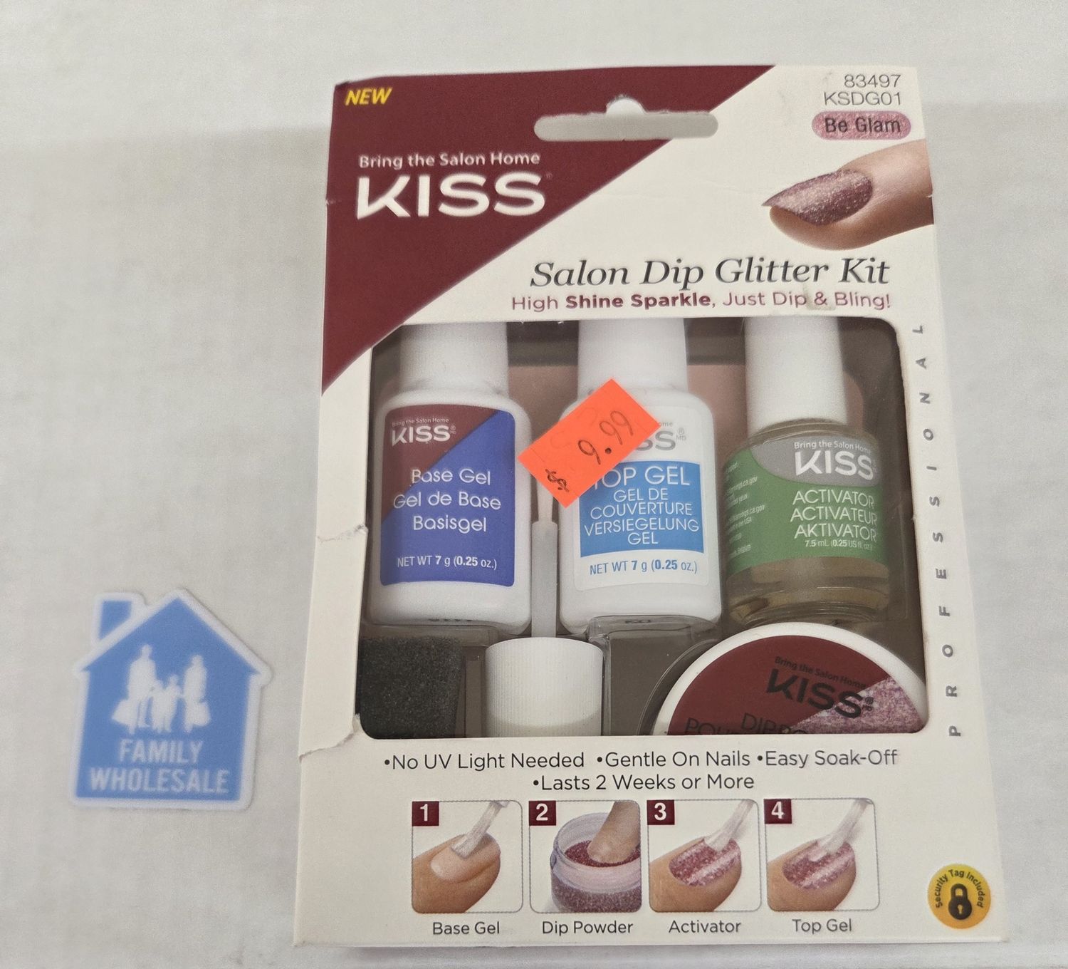 Kiss Salon Dip Glitter Kit