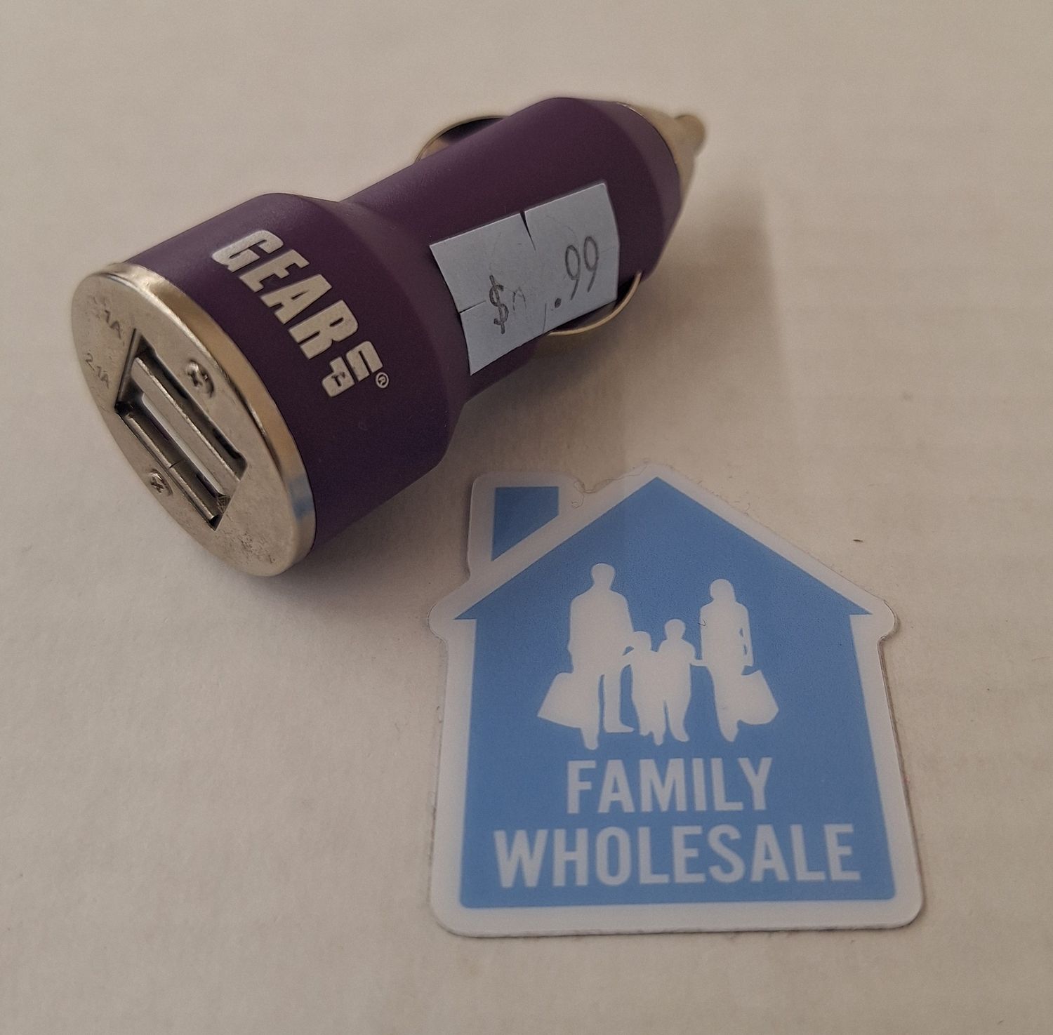 GearUp Double Car Adaptor (ASSORTED COLORS)