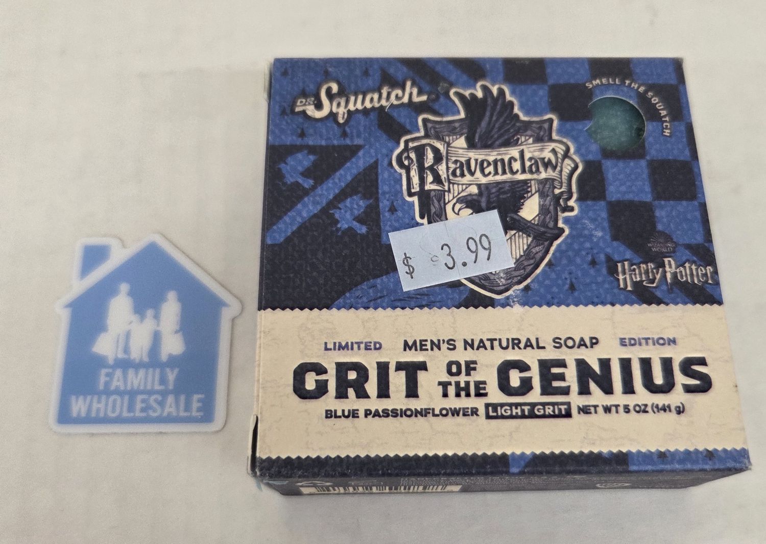 Dr. Squatch Harry Potter Grit of the Genius Ravenclaw Natural Soap 5oz Bar