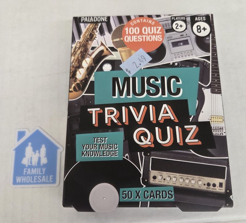 Paladone Music Trivia Quiz