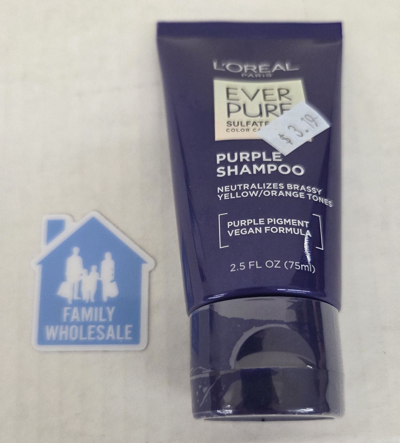 L&#39;Oreal Paris Sulfate Free Purple Shampoo For Blonde Hair - 2.5 fl oz