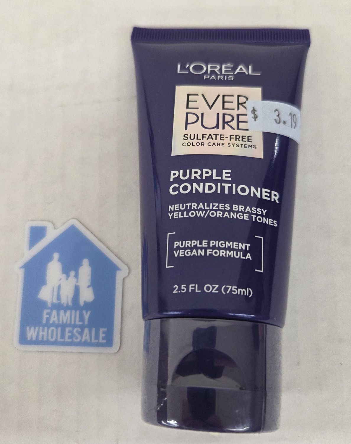 L&#39;Oreal Paris Sulfate Free Purple Conditioner For Blonde Hair - 2.5 fl oz