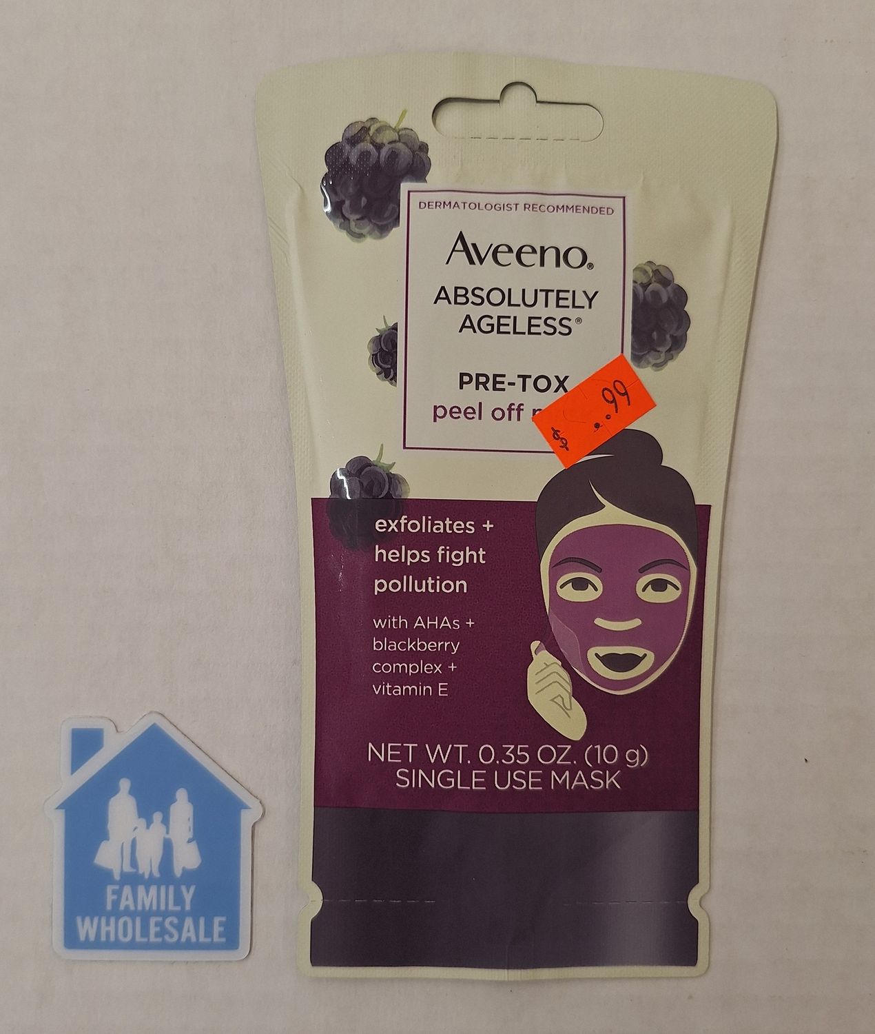 AVEENO Absolutely Ageless Pre-Tox Peel Off Antioxidant Face Mask