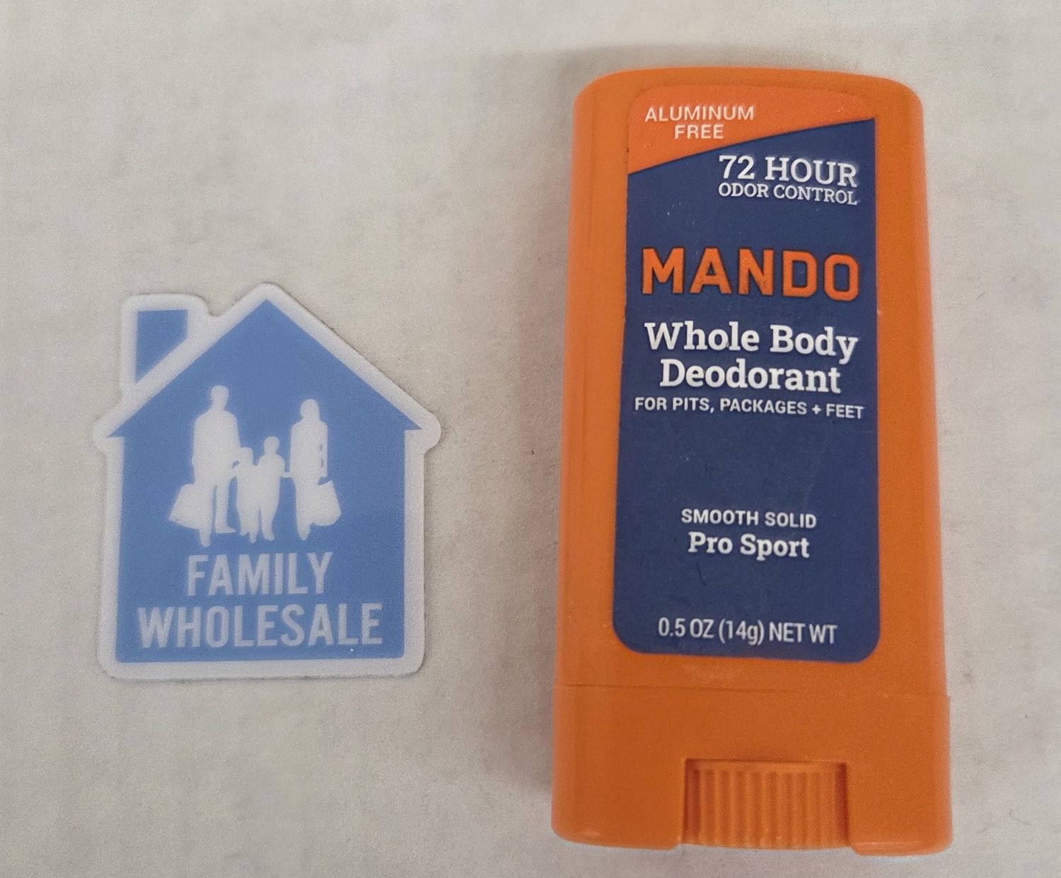 Mando Whole Body Deodorant for Men - Trial Size- PRO SPORT