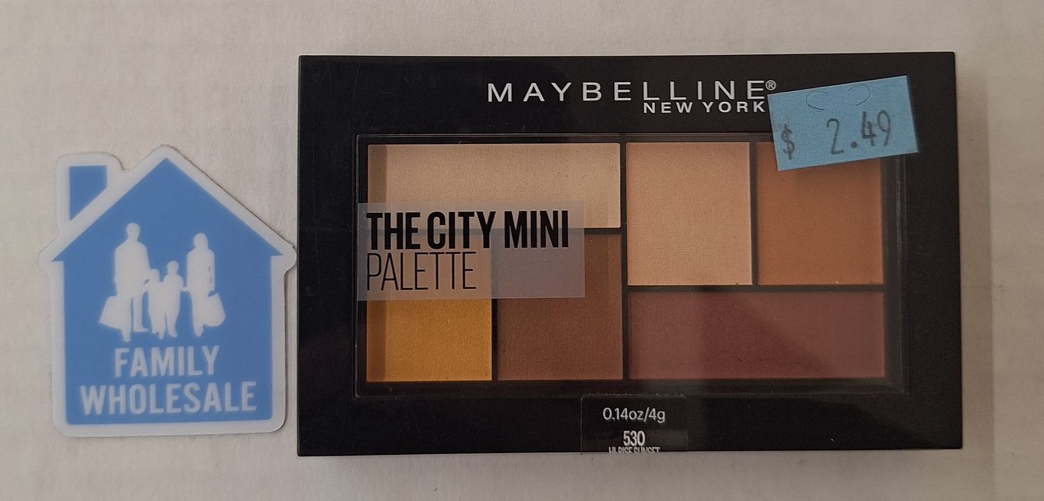 Maybelline The City Mini Eyeshadow Palette Makeup Hi-Rise Sunset
