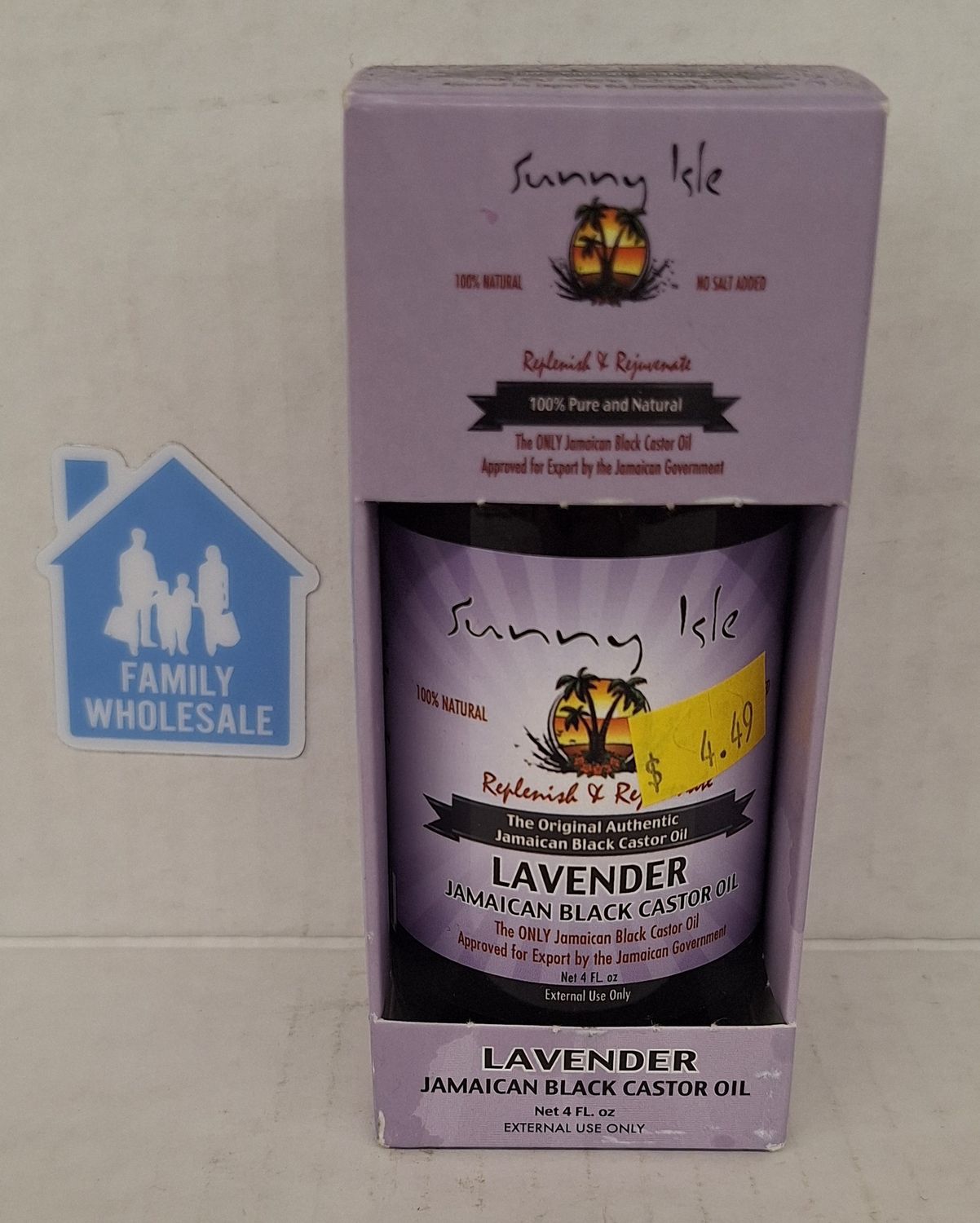 Sunny Isle Lavender Jamaican Black Castor Oil - 4oz