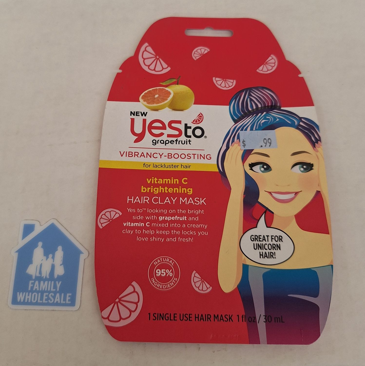 Yes To Grapefruit Vitamin C Brightening Clay Hair Mask