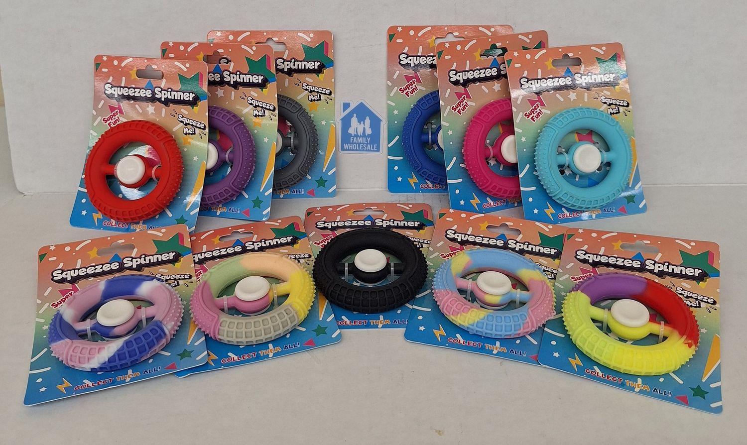 Squeezee Spinner - Assorted Colors