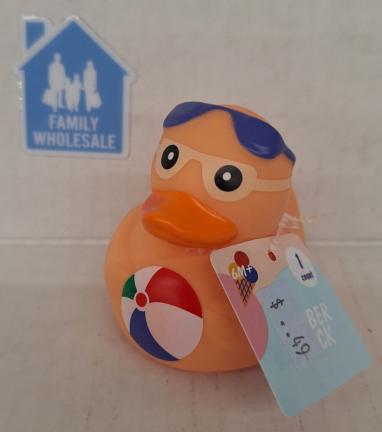 rubber duck - suntan
