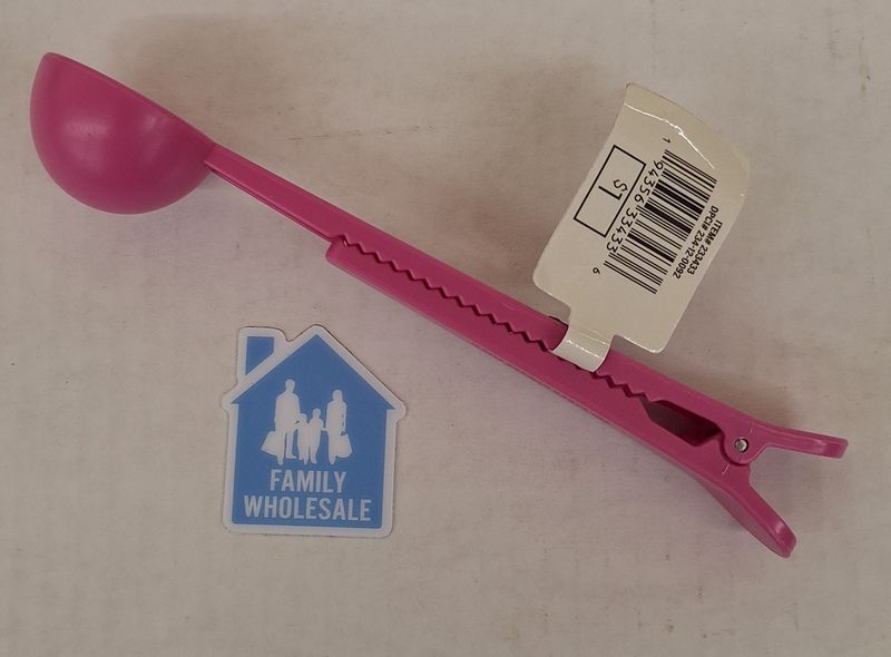 spoon clip - pink