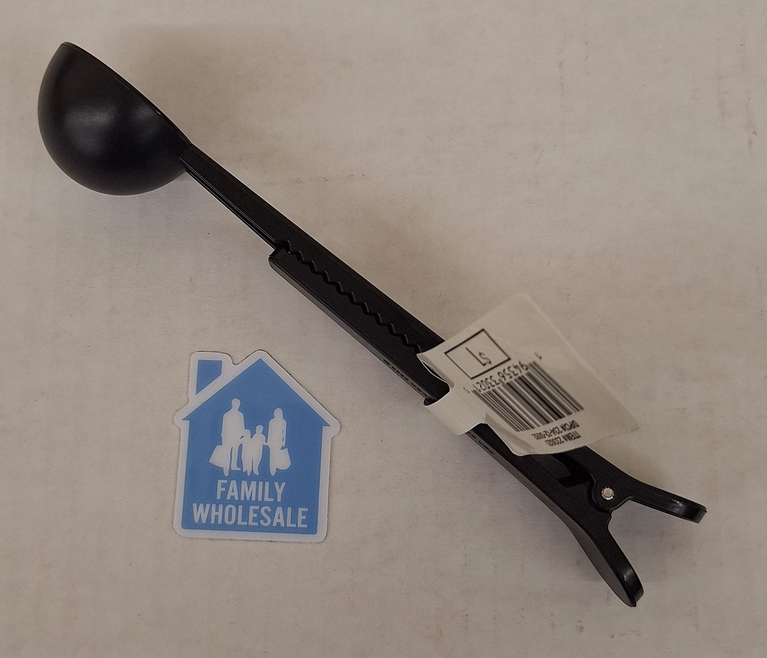 spoon clip - black