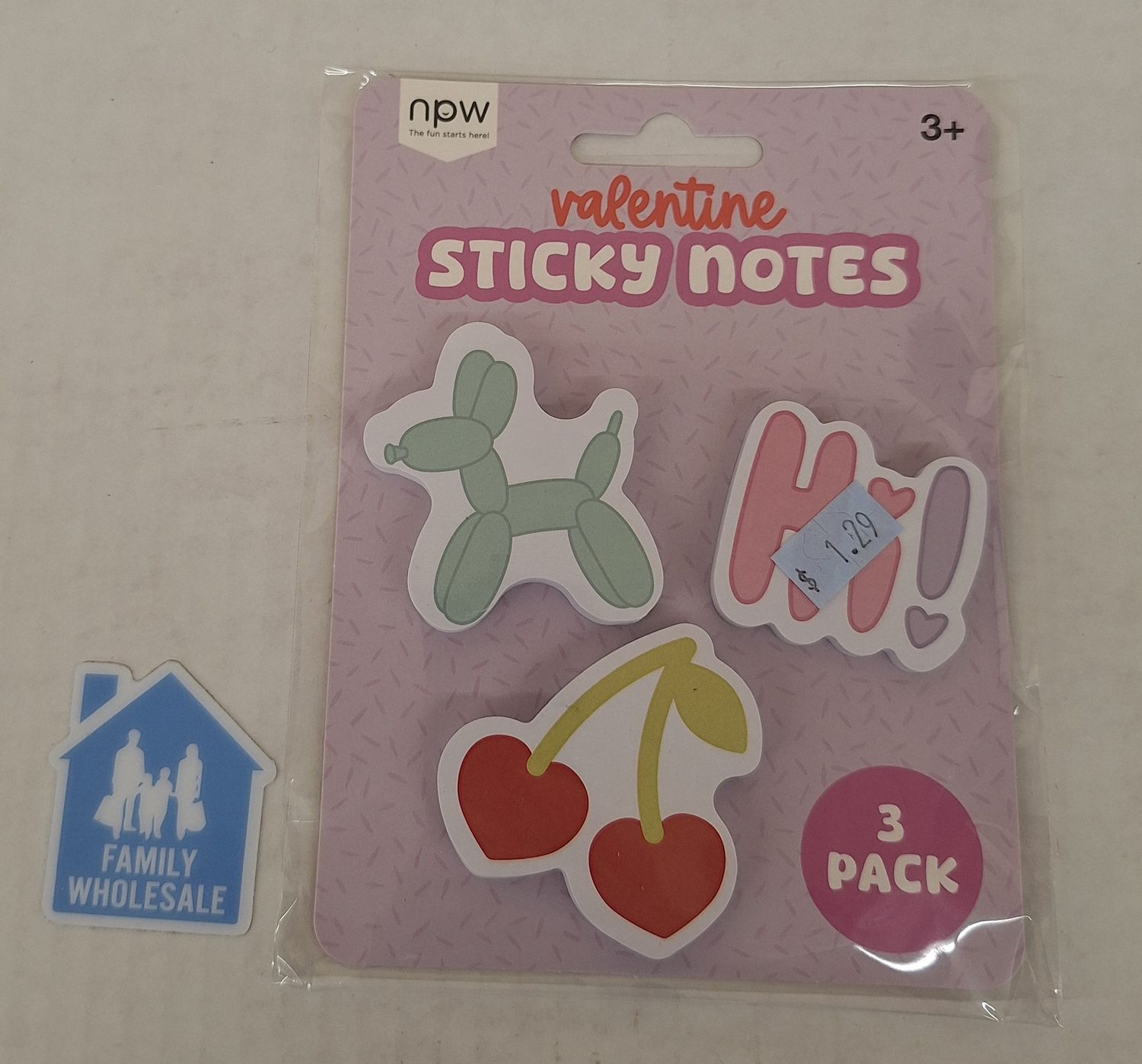 Valentine Sticky Notes
