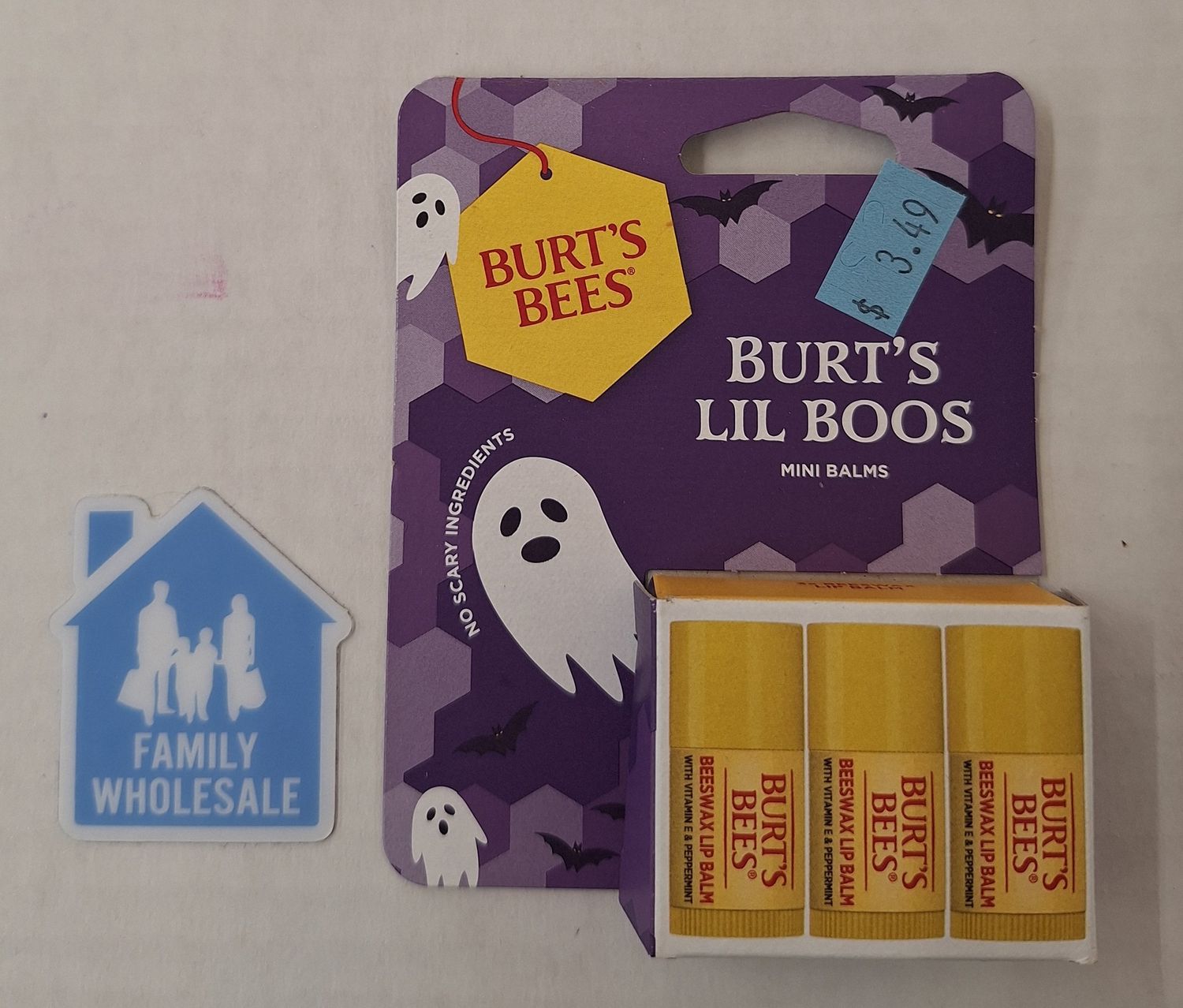 Burt&#39;s Bees Burt&#39;s Lil Boos Mini Balms Purple