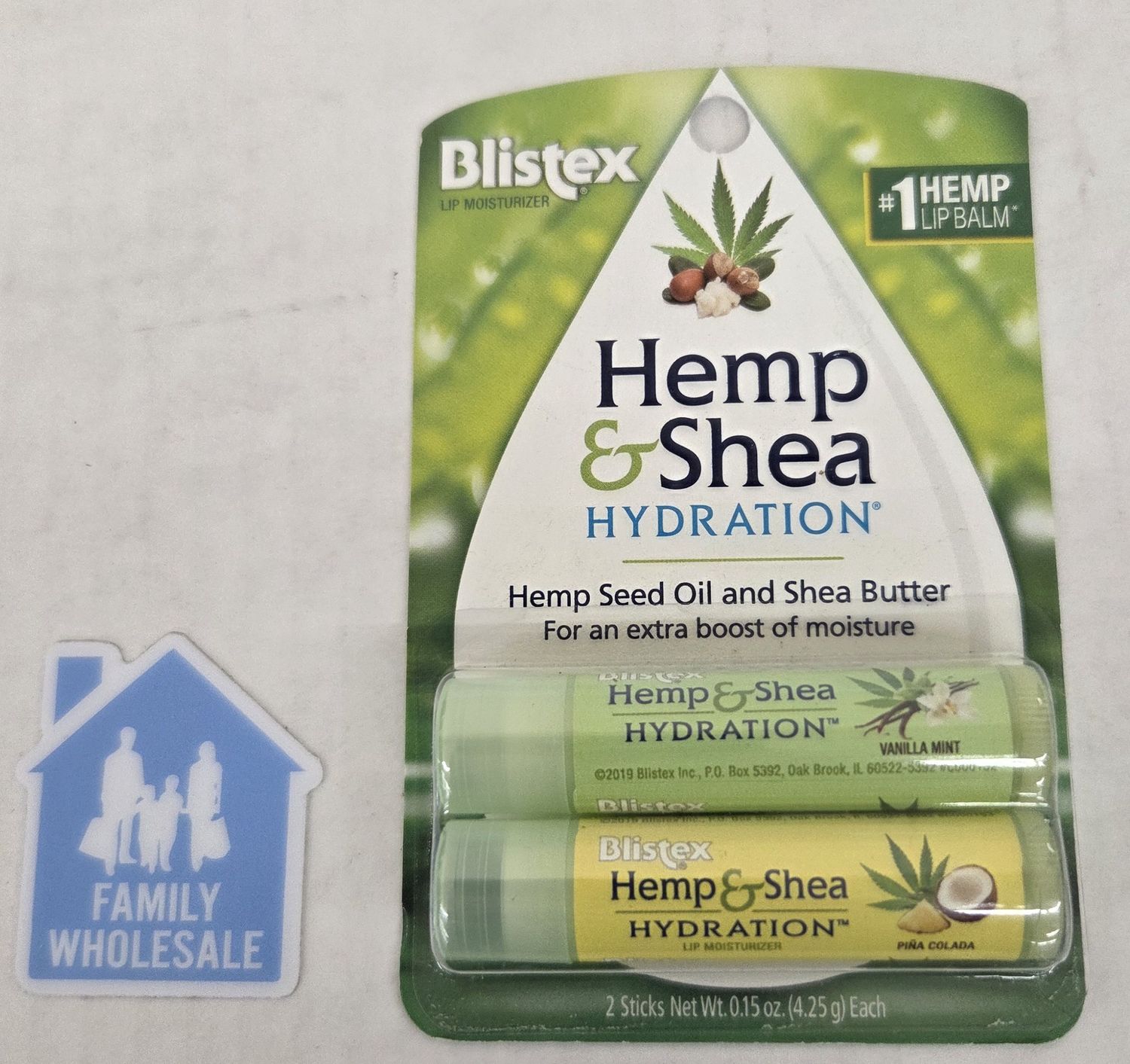 Blistex hemp and shea hydration lip balm