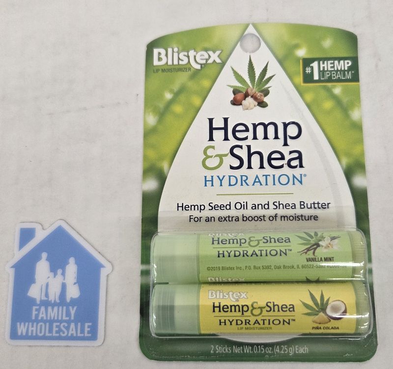 Blistex hemp and shea hydration lip balm