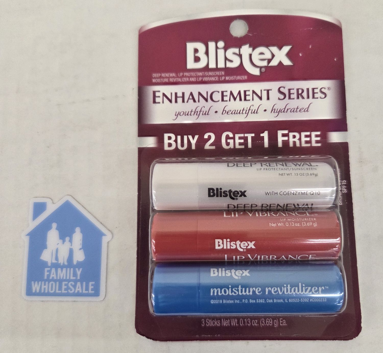 Blistex Enhancement Series Lip Care 3 ea