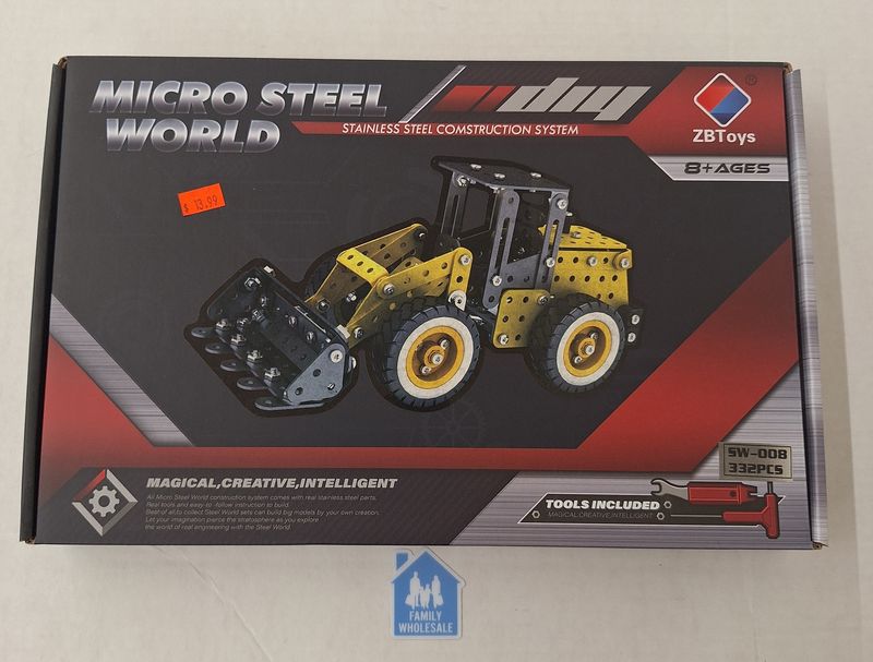 Micro Steel World DIY Loader Stainless Steel Construction System
