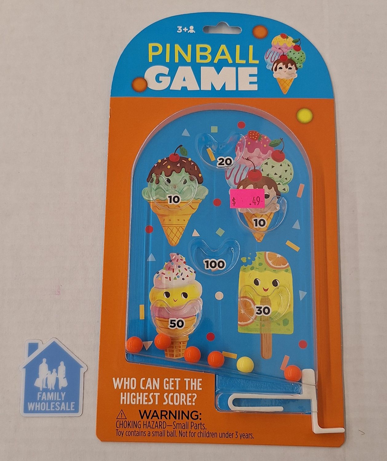 Ice Cream Pinball Game