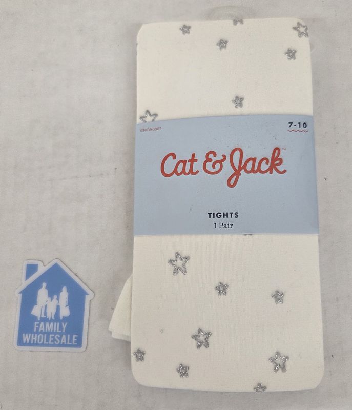 Cat and jack tights  size 7-10