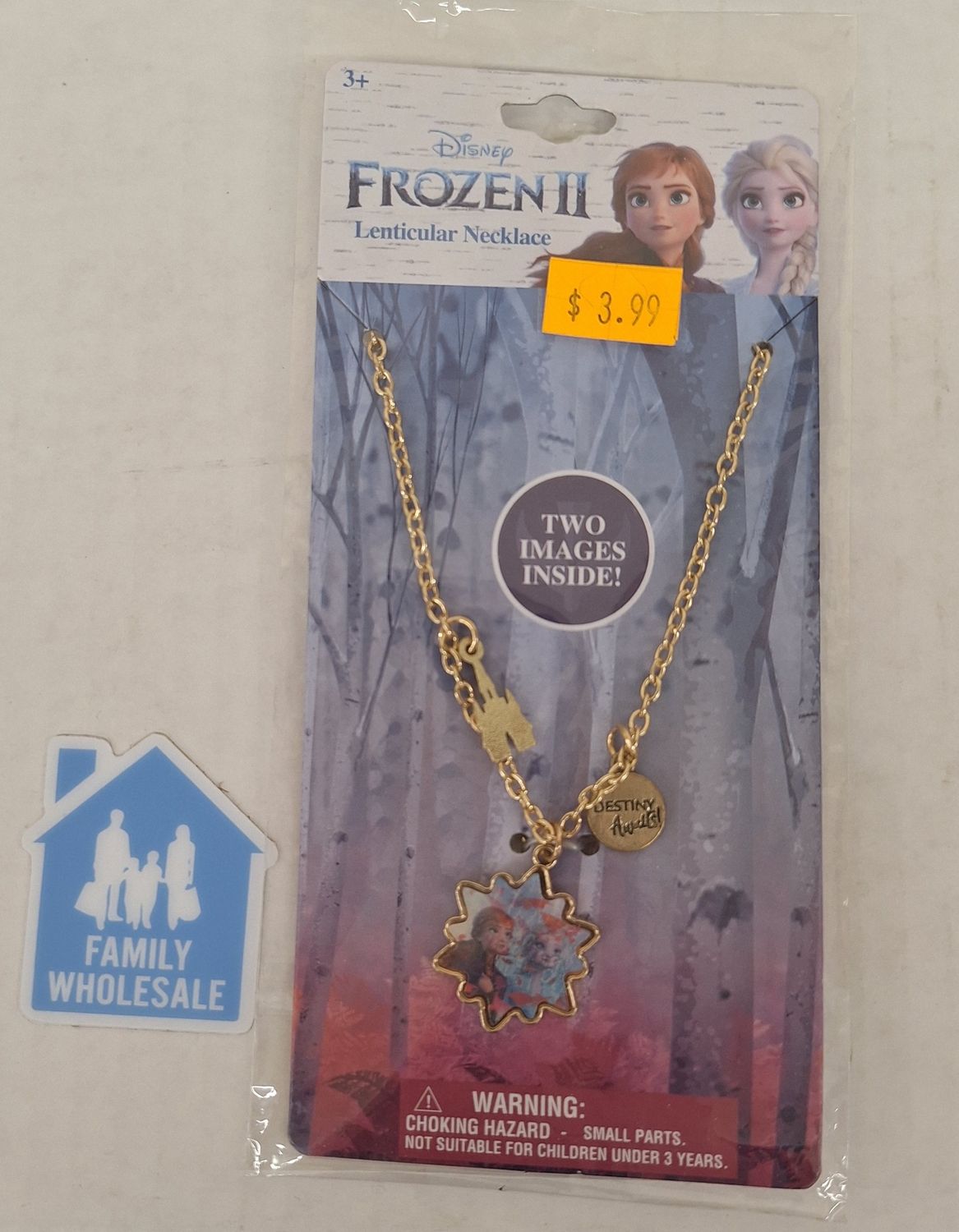 Disney Frozen 2 Lenticular Necklace