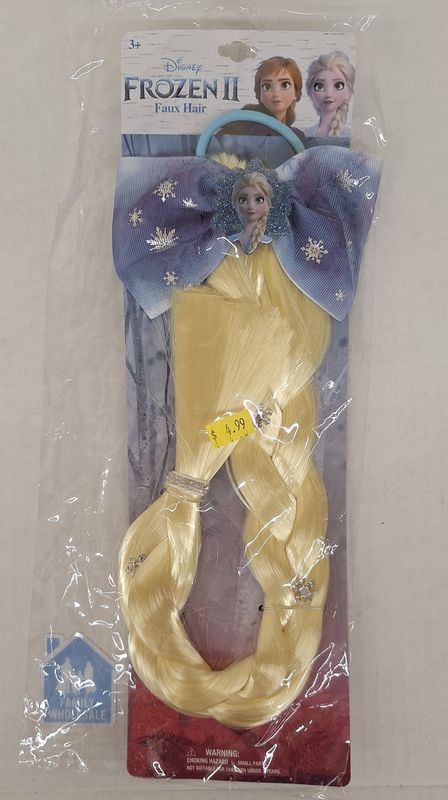 Disney Frozen 2 Elsa Faux Hair