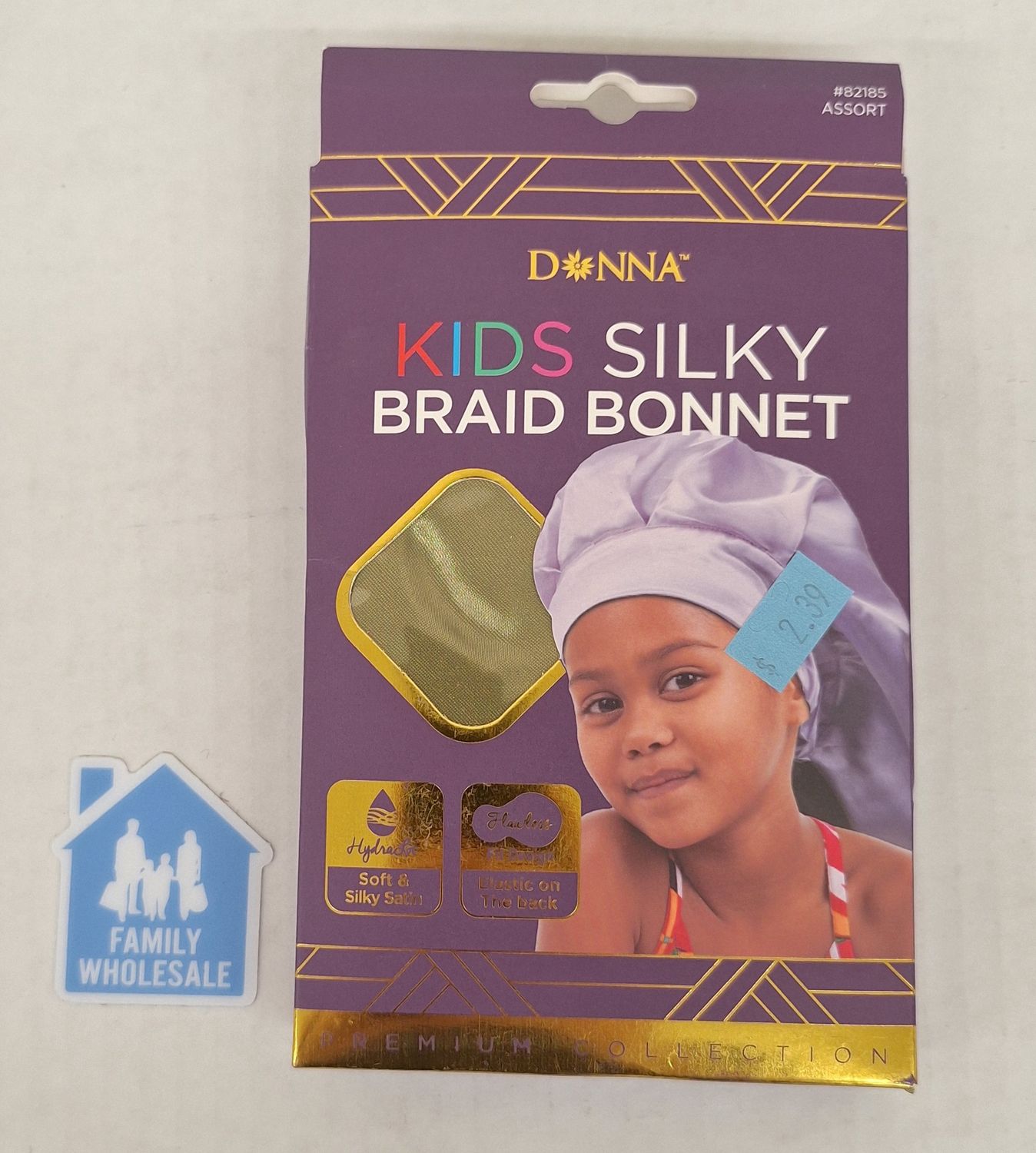 Donna Kids Silky Braid Bonnet