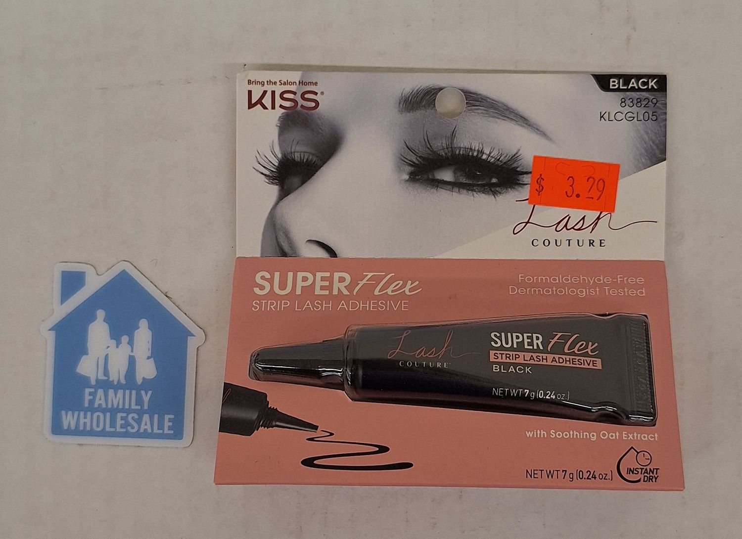 Kiss Lash Couture Super Flex Lash Adhesive Black