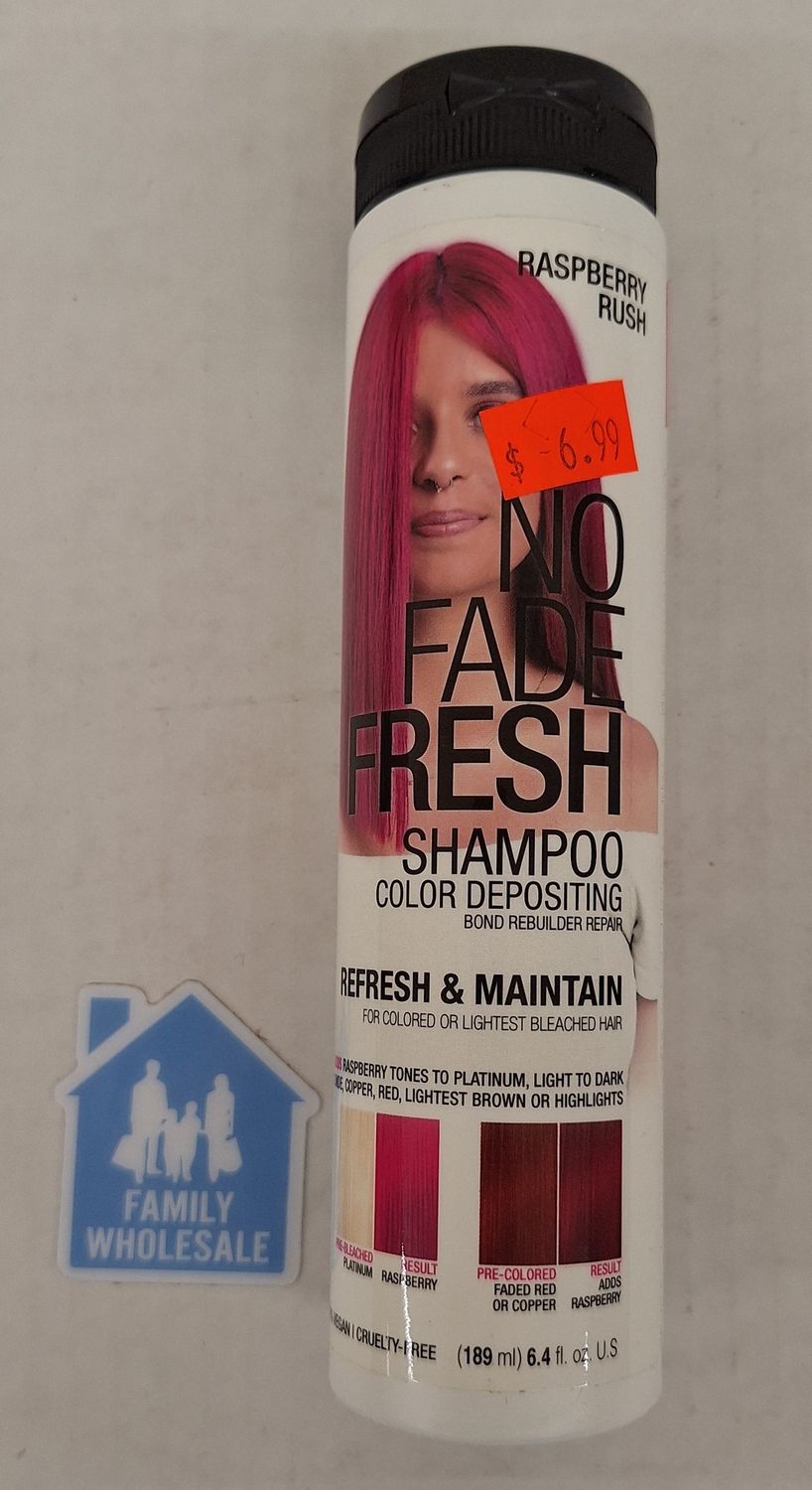 No Fade Fresh Color Depositing Shampoo Raspberry Rush 6.4 fl oz