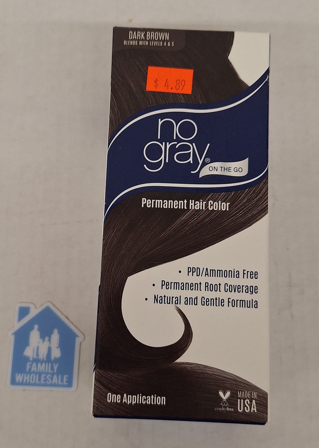 No Gray On The Go Permanent Hair Color Dark Brown