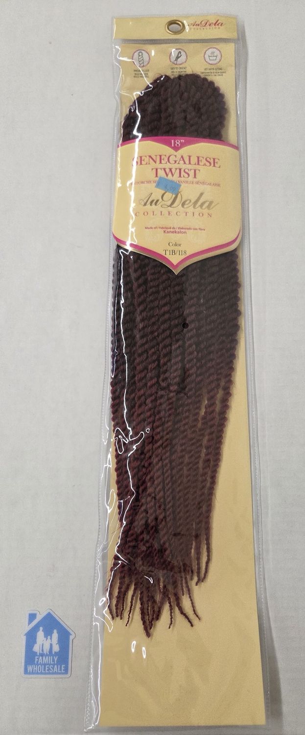 Au Dela Senegalese twist color T1B/118