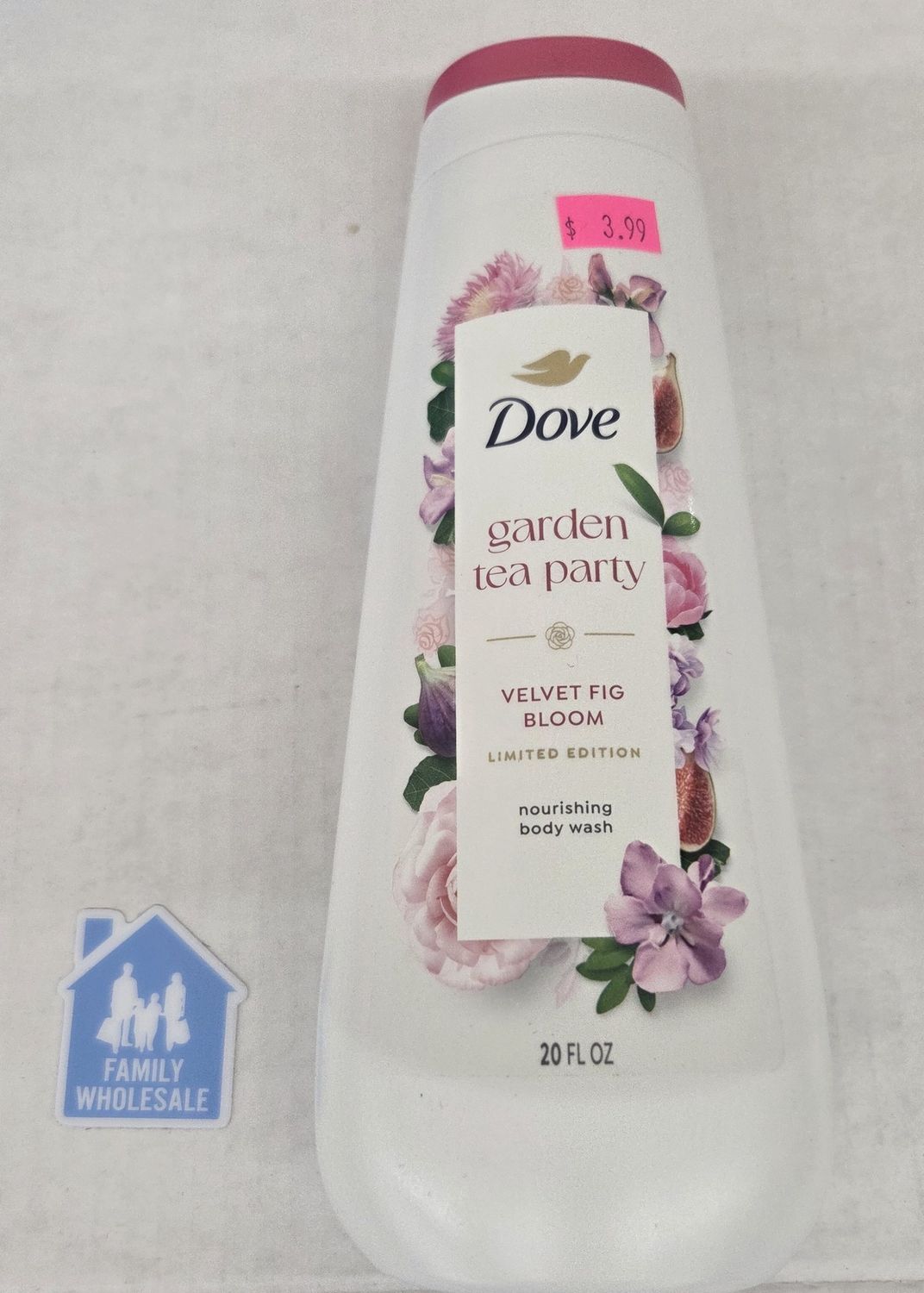 Dove Garden Tea Party Body Wash - Velvet Fig Bloom  20