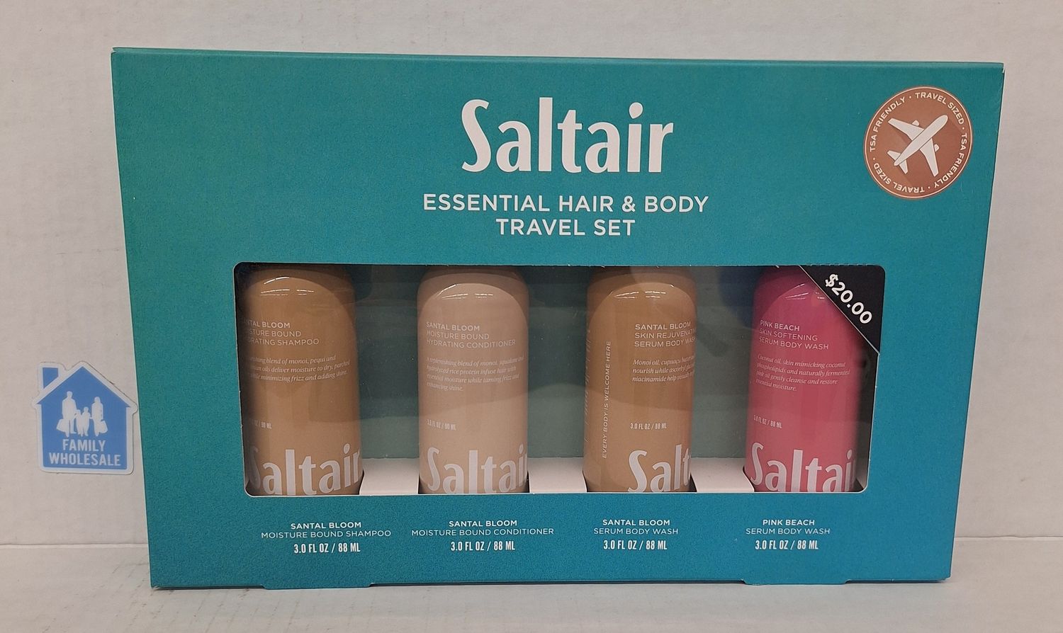 Saltair Essential Hair and Body Travel Set