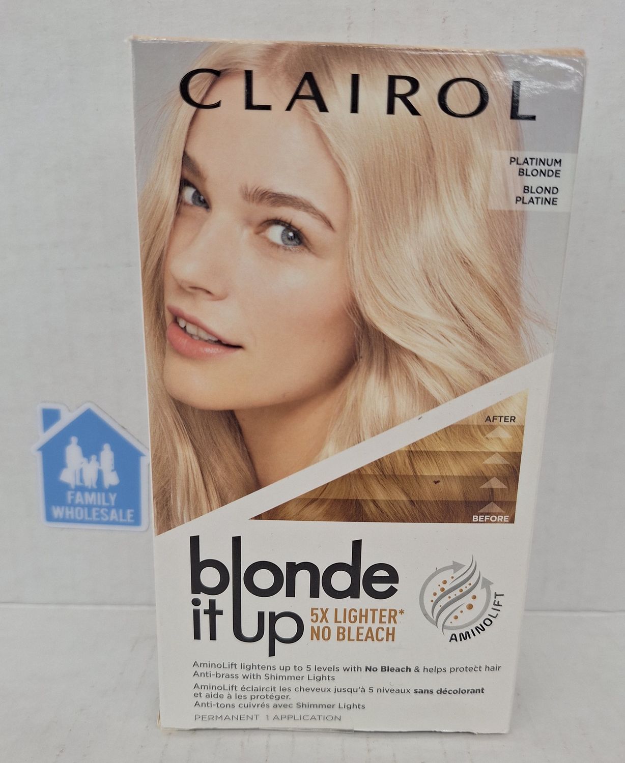 Clairol Blonde It Up Permanent Hair Dye, Platinum Blonde Hair Color
