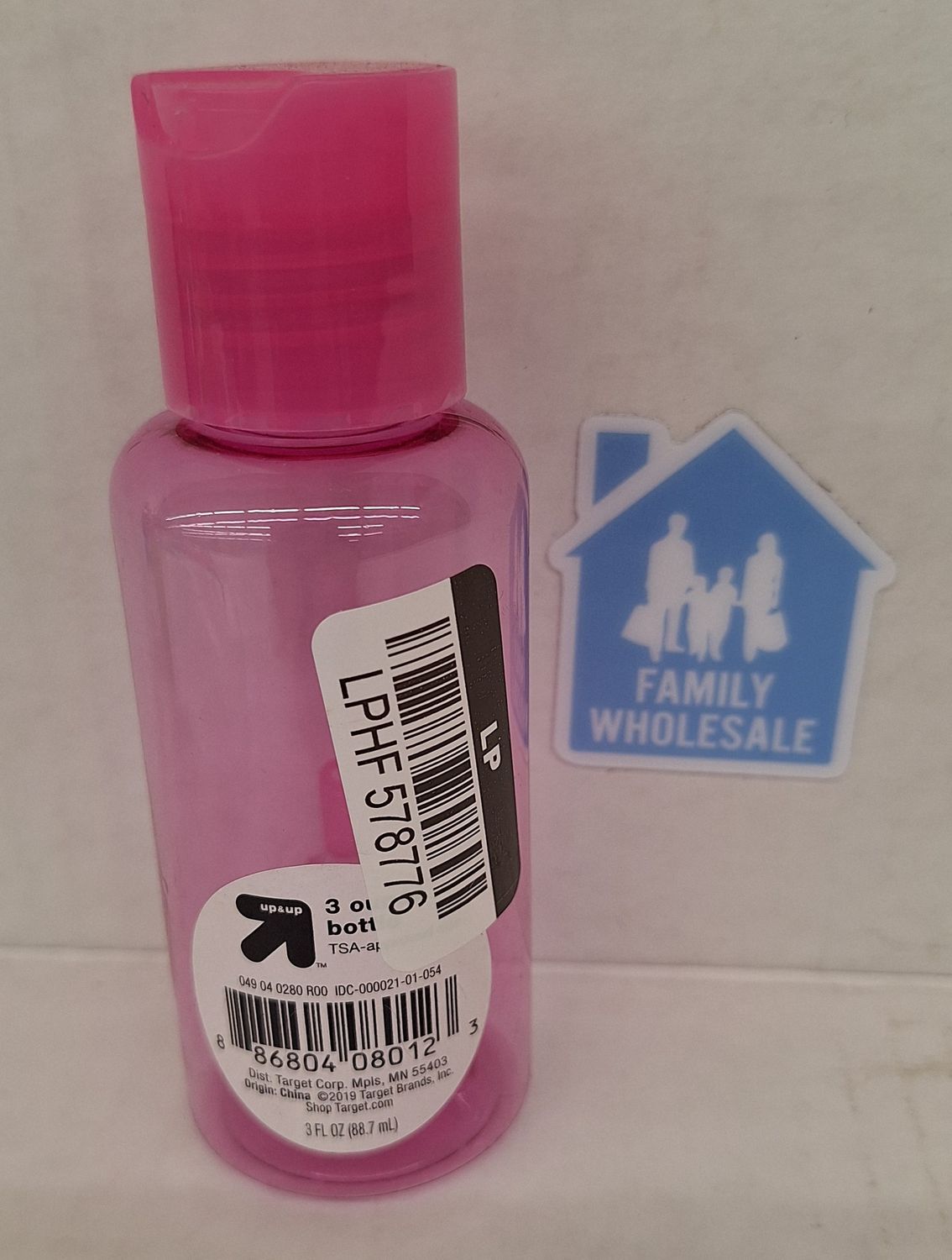 3oz Travel Bottle - Pink - Up&amp;Up