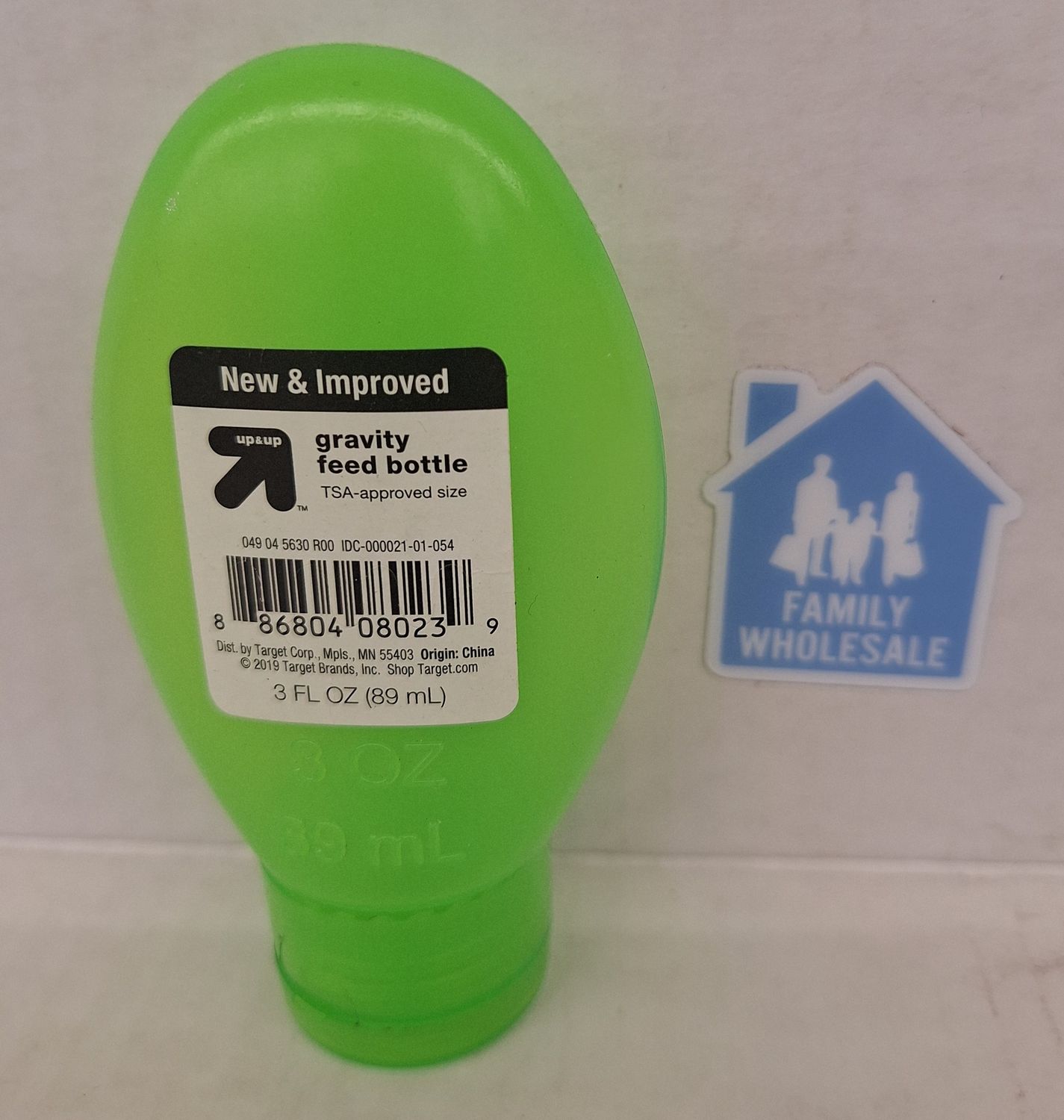 3oz Gravity Feed Bottle - Green - Up&amp;Up