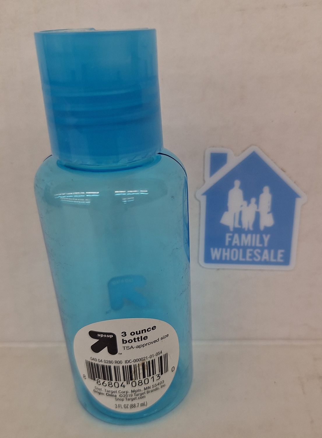3 oz Travel Bottle Blue - Up&amp;Up