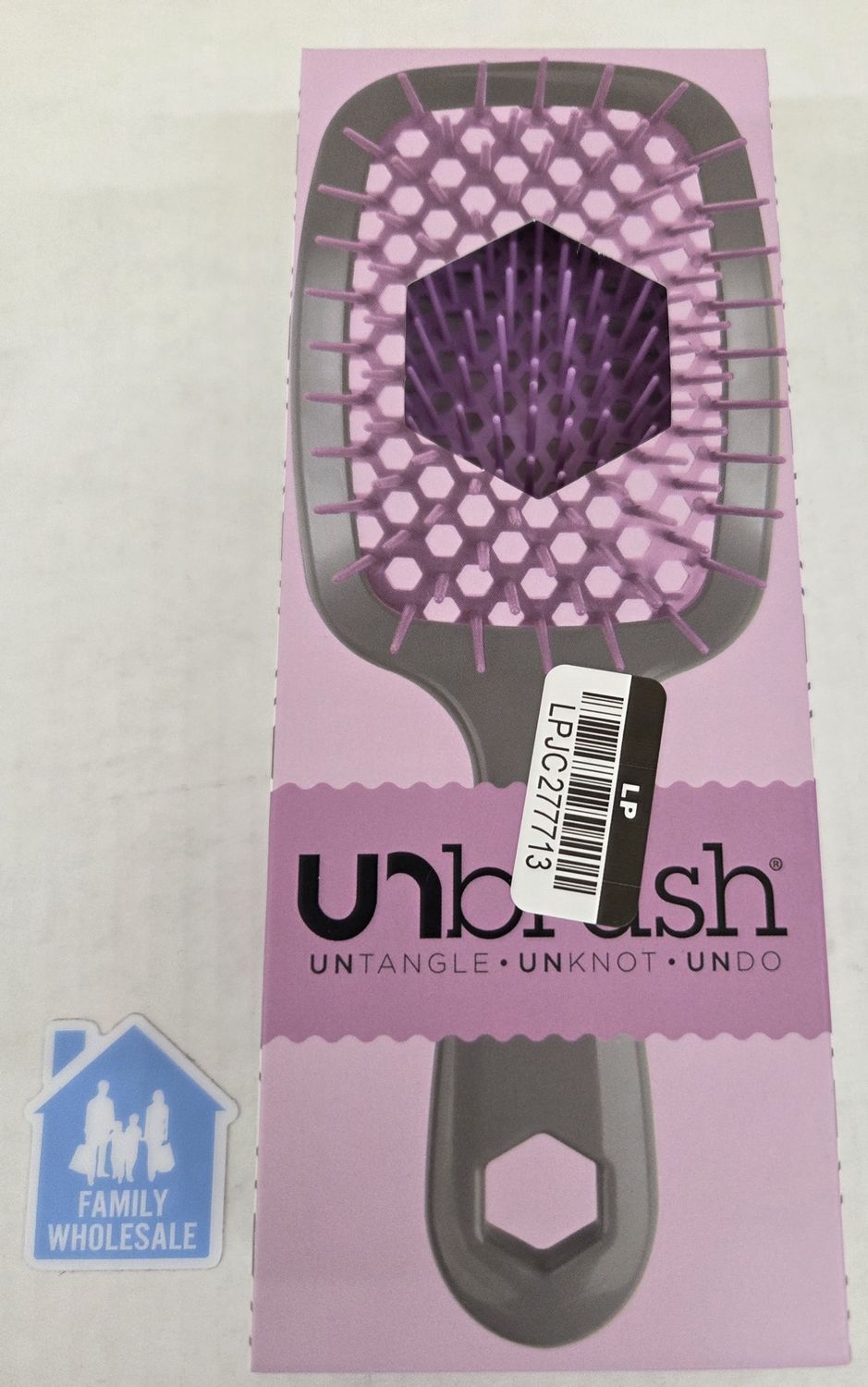 UNbrush Detangler Hair Brush - Orchid Lavender