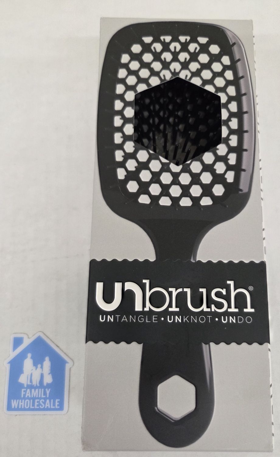 UNbrush Detangler Hair Brush - Midnight
