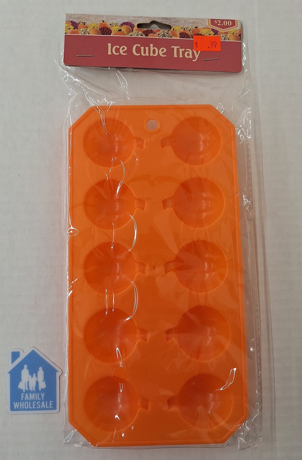 Pumpkin Ice Cube Tray
