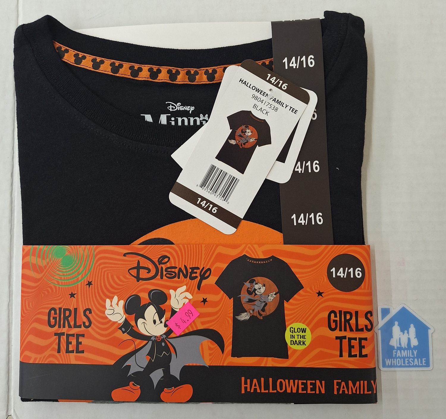 Disney Halloween Girls Tee 14/16