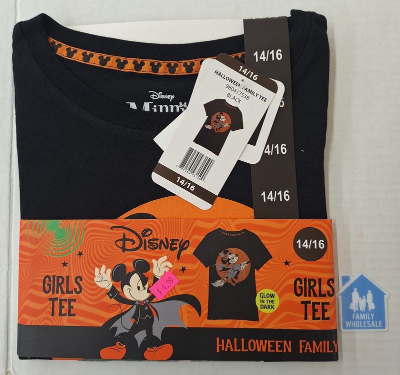 Disney Halloween Girls Tee 14/16