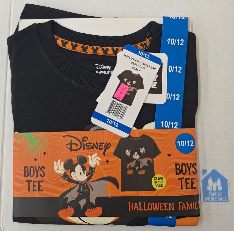 Disney Halloween Boys Tee 10/12