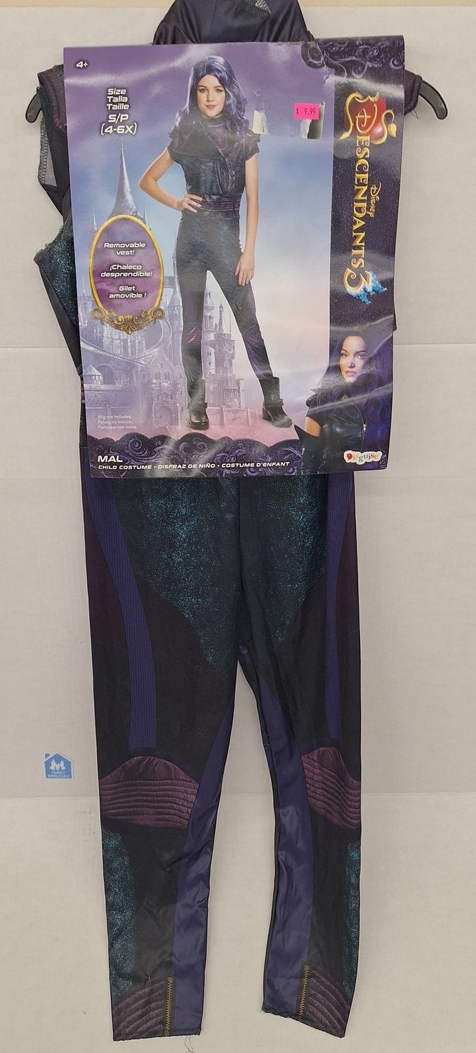 Descendants3 Mal costume 4/6x