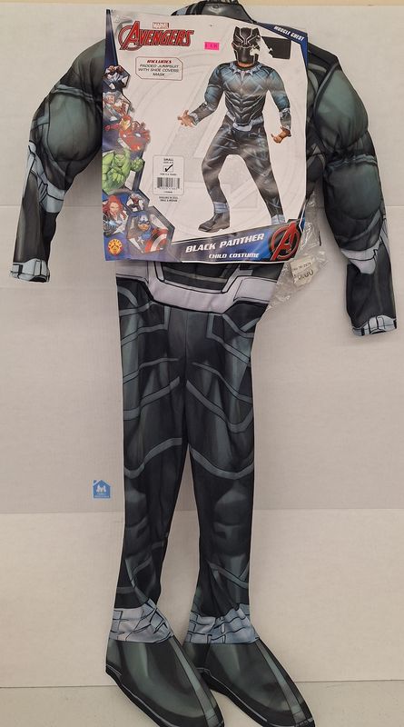 Avengers Black Panther Youth Costume Sz S (4-6)