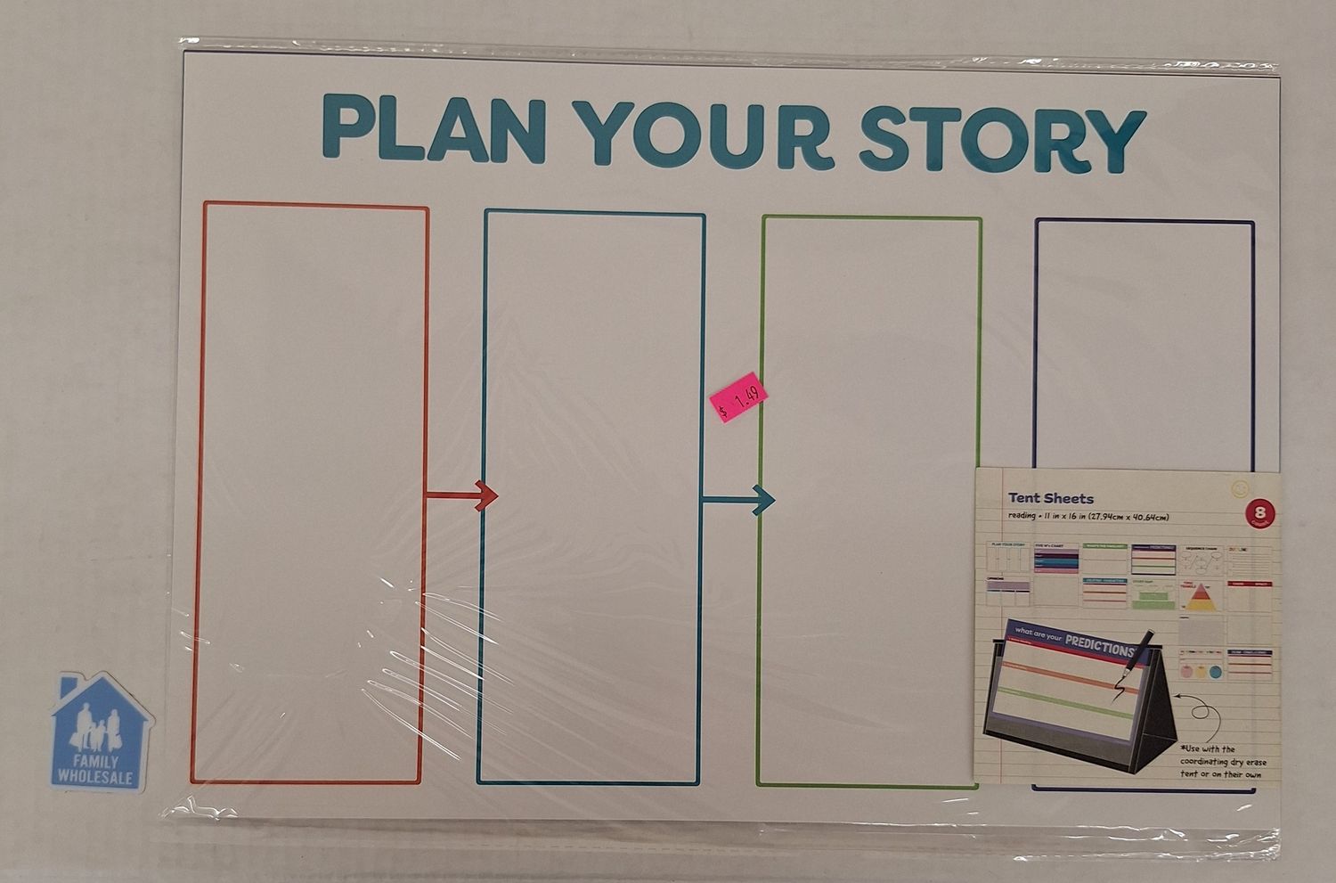 Tent Sheets Reading 8 ct